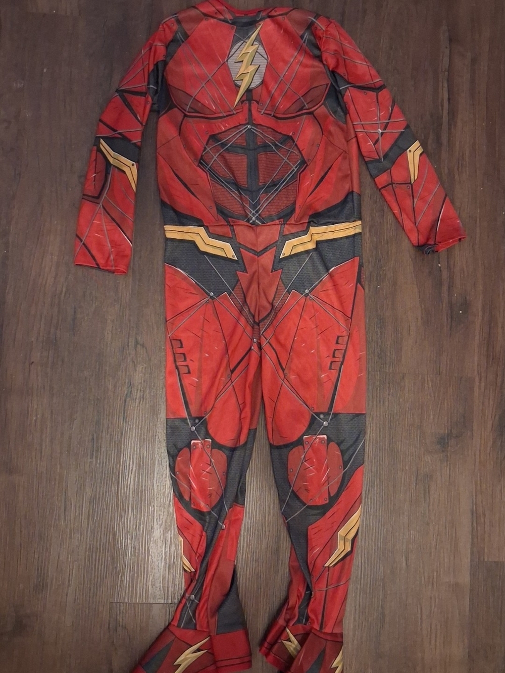 Superhero Flash Kids Muscle Jumpsuit Costume